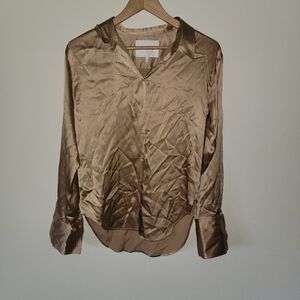 Frame Silk Ling Sleeve Shirt